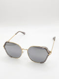 Side covered glasses for girls and women's