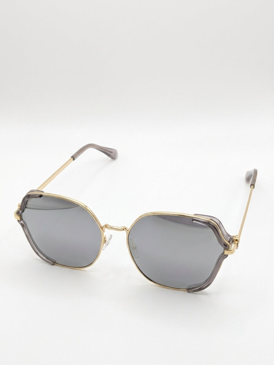 Side covered glasses for girls and women's